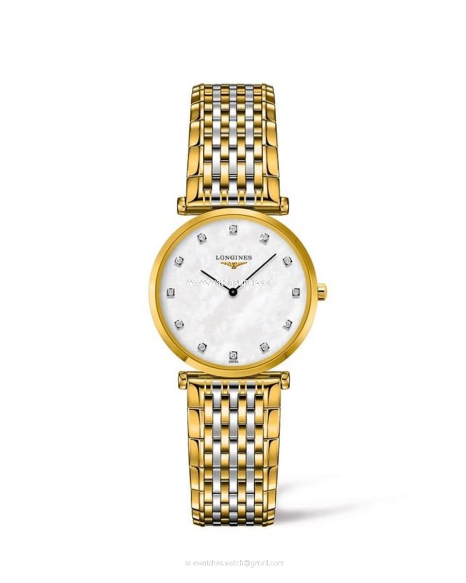 Longines La Grande Classique Quartz L4.512.2.87.D Gold & Stainless Steel Watch