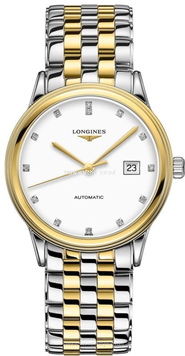Longines Flagship Automatic L4.984.3.27.7 Yellow Gold & Stainless Steel Watch