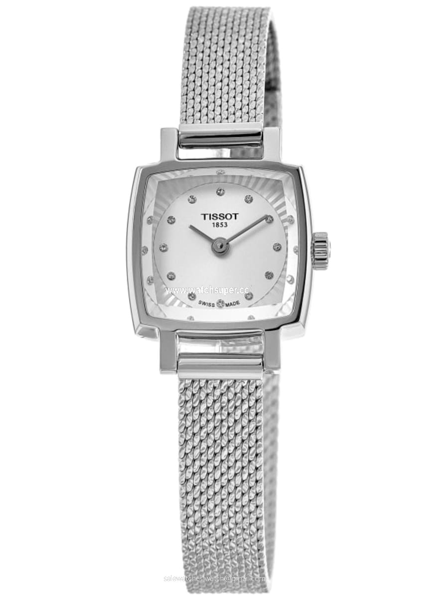 Tissot T-Lady Lovely Square T058.109.11.036.00 Stainless Steel Watch