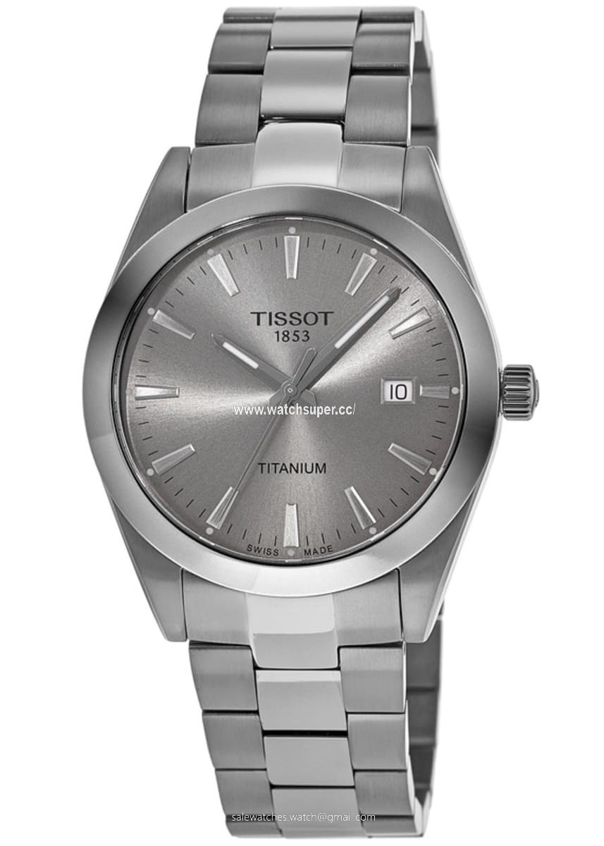 Tissot Gentleman Quartz T127.410.44.081.00 Titanium Watch