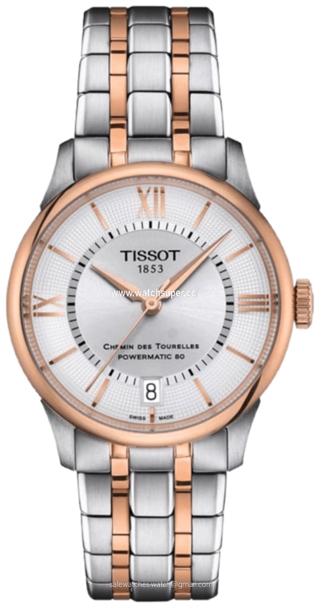 Tissot Chemin Des Tourelles Powermatic 80 T139.207.22.038.00 Stainless Steel Watch