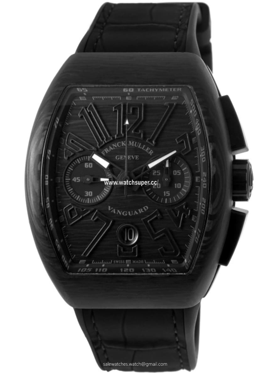 Franck Muller Vanguard  V 45 CC DT CARBONE NR (NR) CARB Carbon Fiber Watch