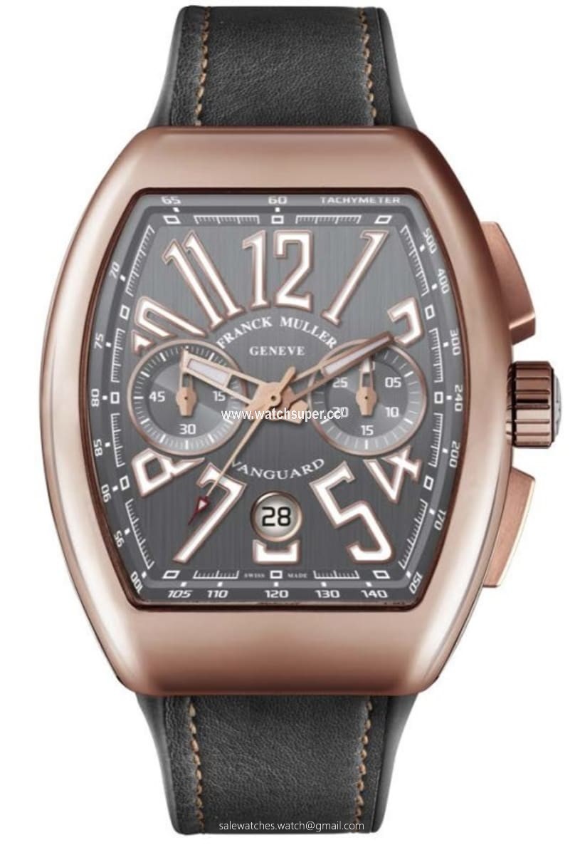 Franck Muller Vanguard  V 45 CC DT (TT) 5N Rose Gold Watch