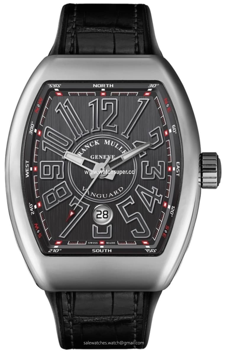 Franck Muller Vanguard  V 45 SC AC B Stainless Steel Watch