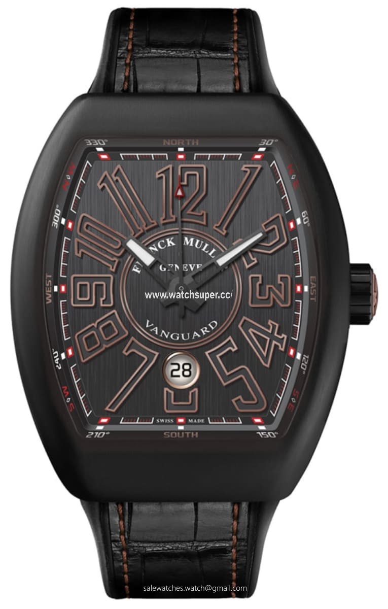 Franck Muller Vanguard  V 45 SC BR NR TT 5N Titanium Watch