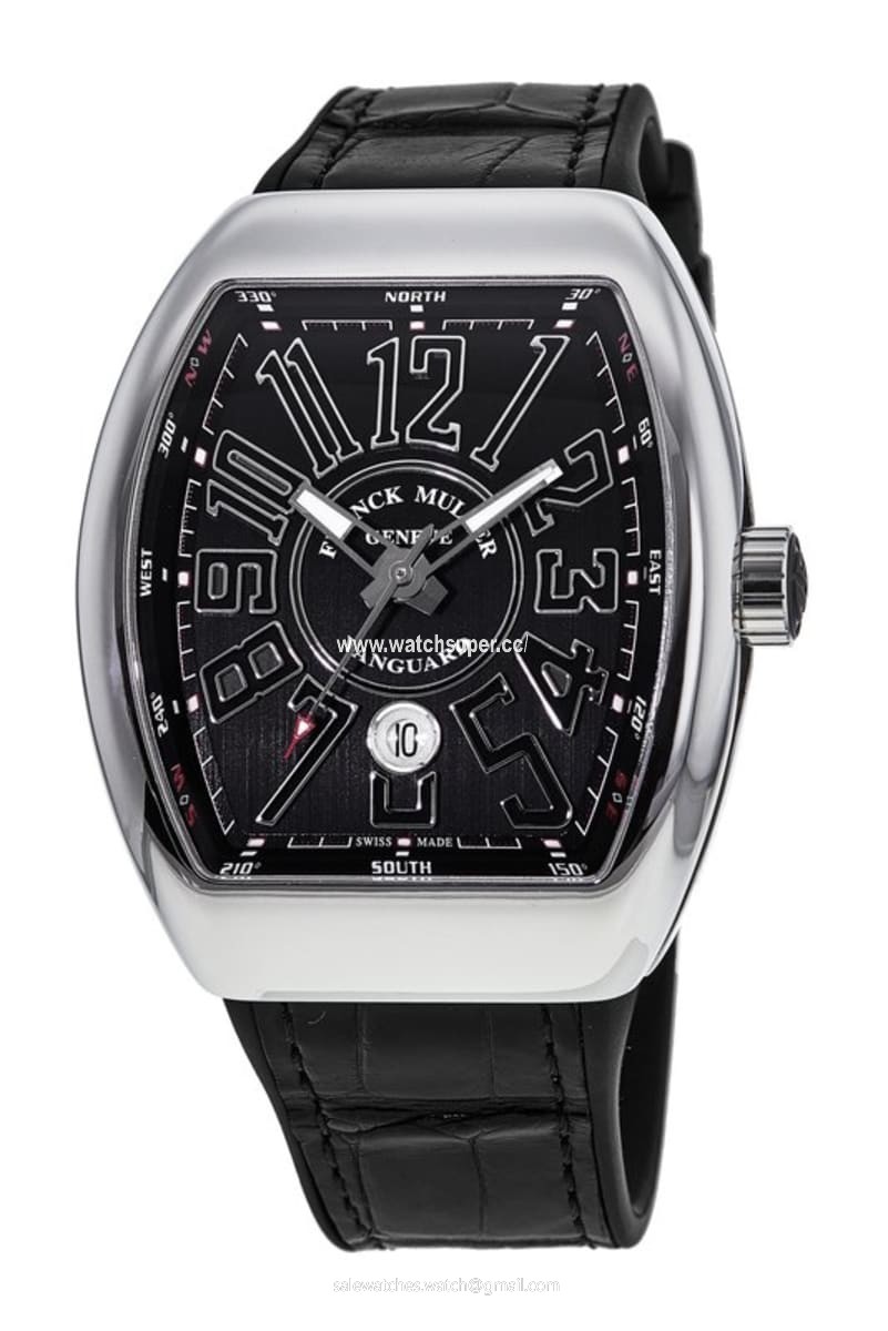 Franck Muller Vanguard  V 45 SC DT AC NR Stainless Steel Watch