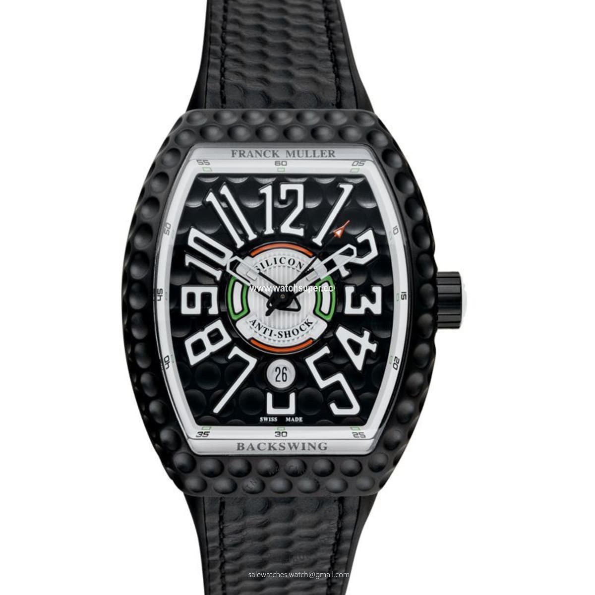 Franck Muller Vanguard  V 45 SC DT GOLF NR BR (NR) TT Titanium Watch