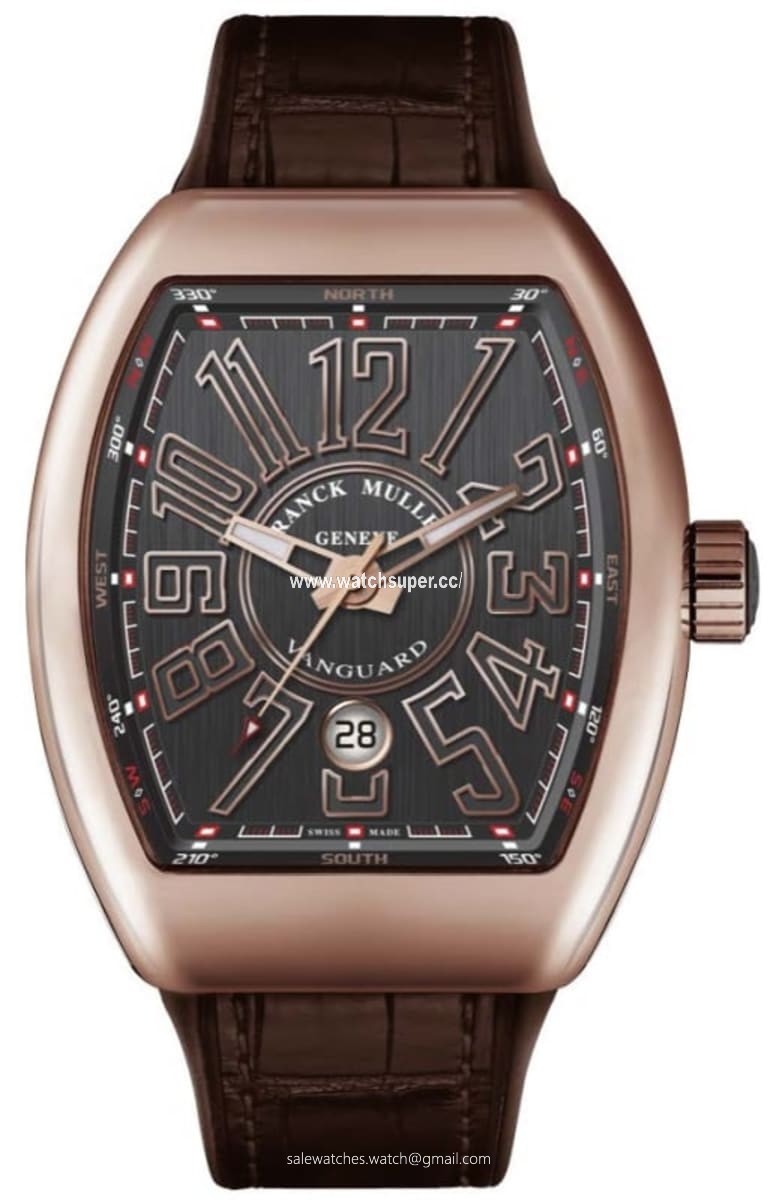 Franck Muller Vanguard Classical V 45 SC DT (NR) 5N Rose Gold Watch