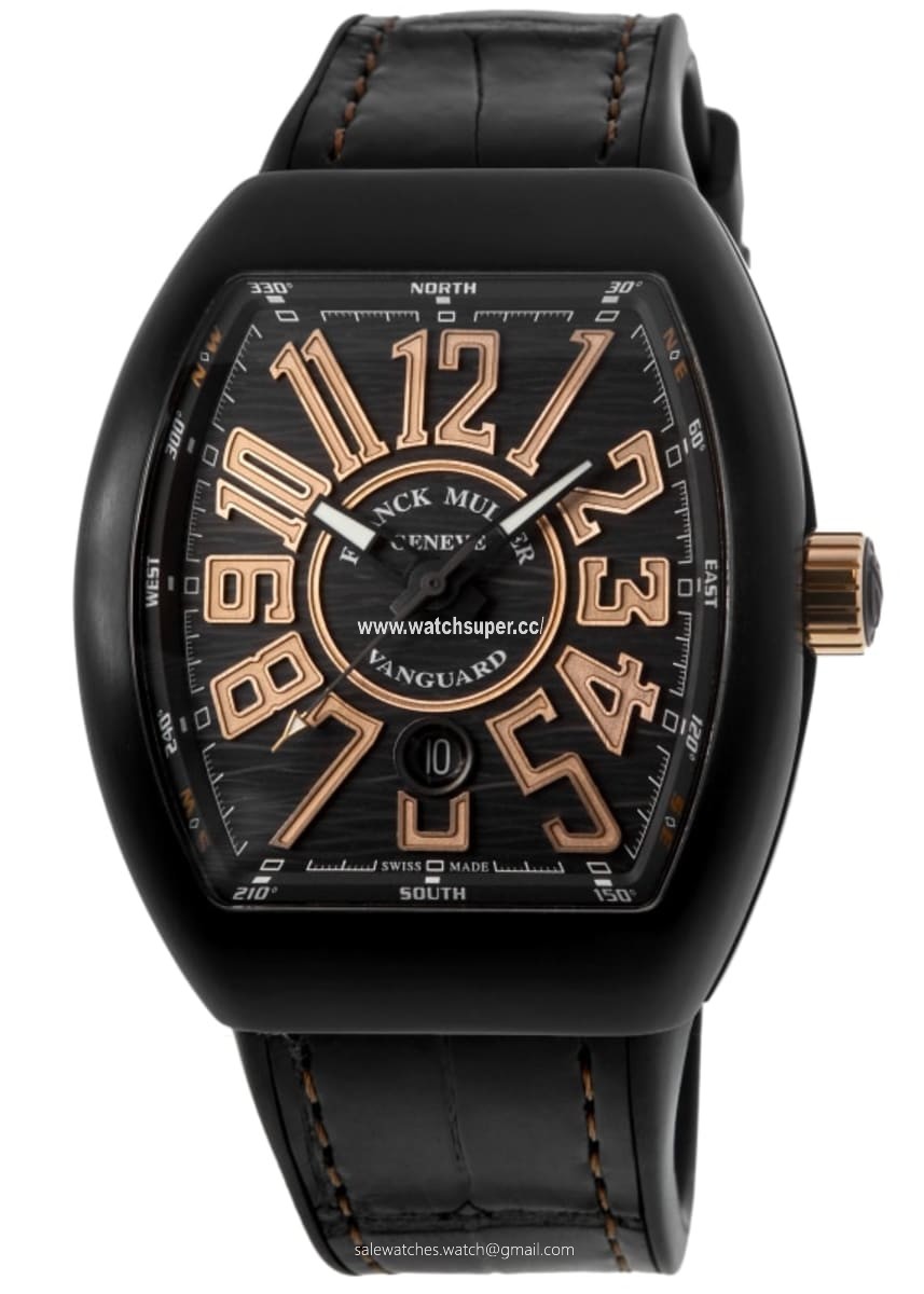 Franck Muller Vanguard Classical V 45 SC DT TT NR Titanium Watch