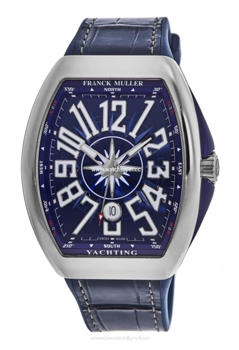 Franck Muller Vanguard Yachting V 45 SC YACHT AC BL Stainless Steel Watch