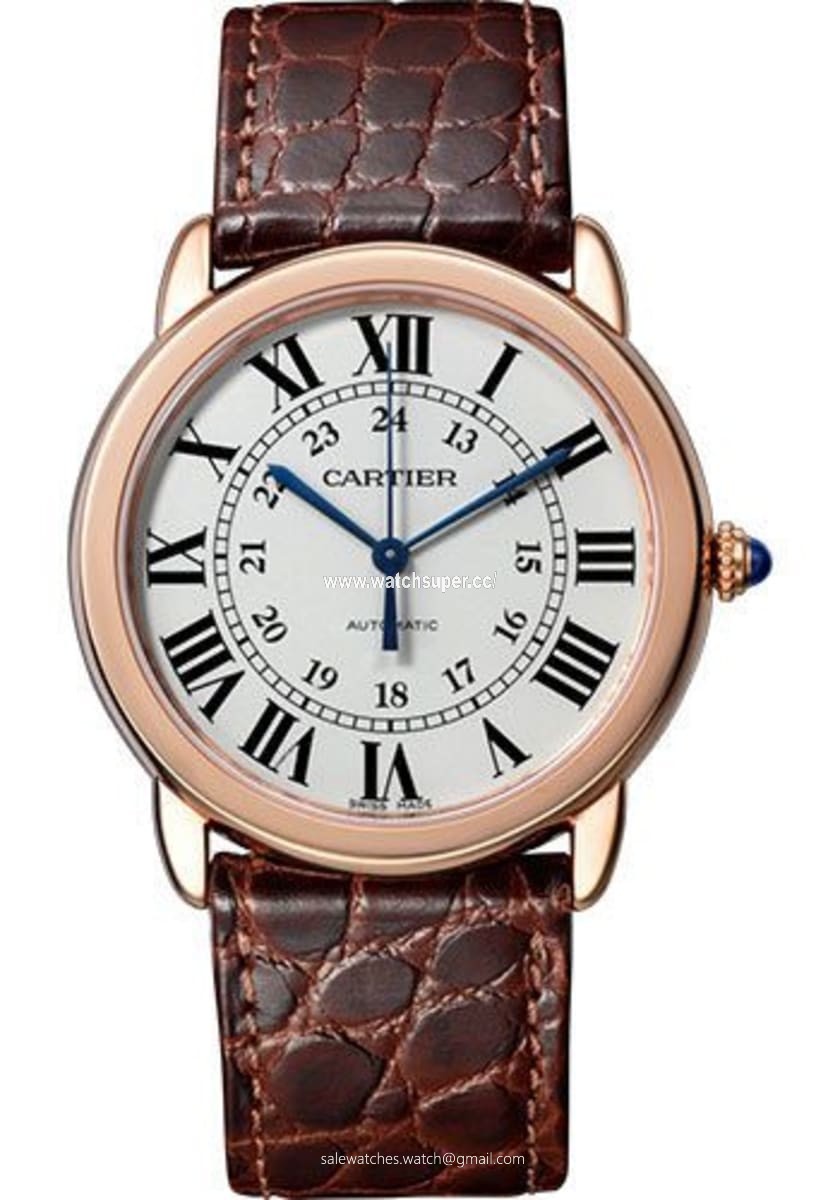 Cartier Ronde Solo Automatic W2RN0008 Rose Gold