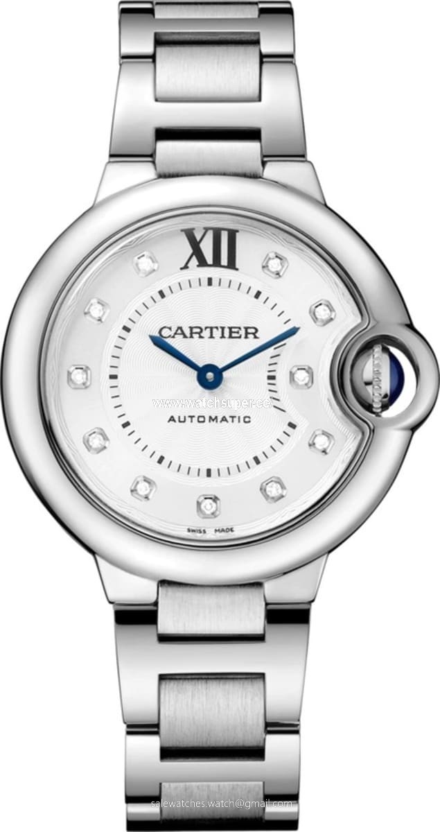 Cartier Ballon Bleu 33mm W4BB0021 Stainless Steel