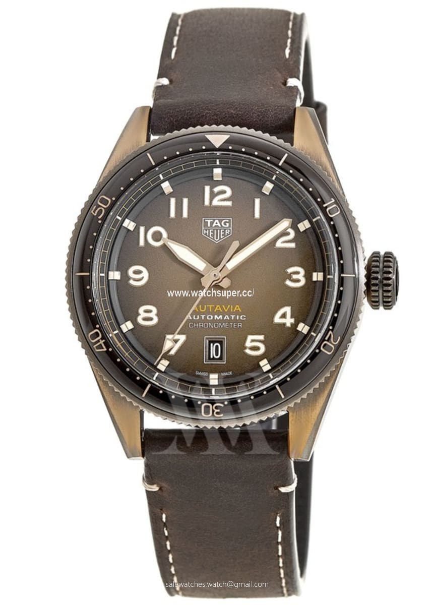 Tag Heuer Autavia Calibre 5 Chronometer WBE5191.FC8276 Bronze Watch