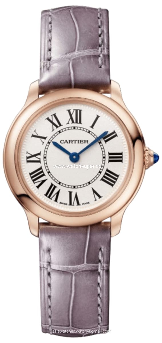 Cartier Ronde Louis  WGRN0013 Rose Gold Watch