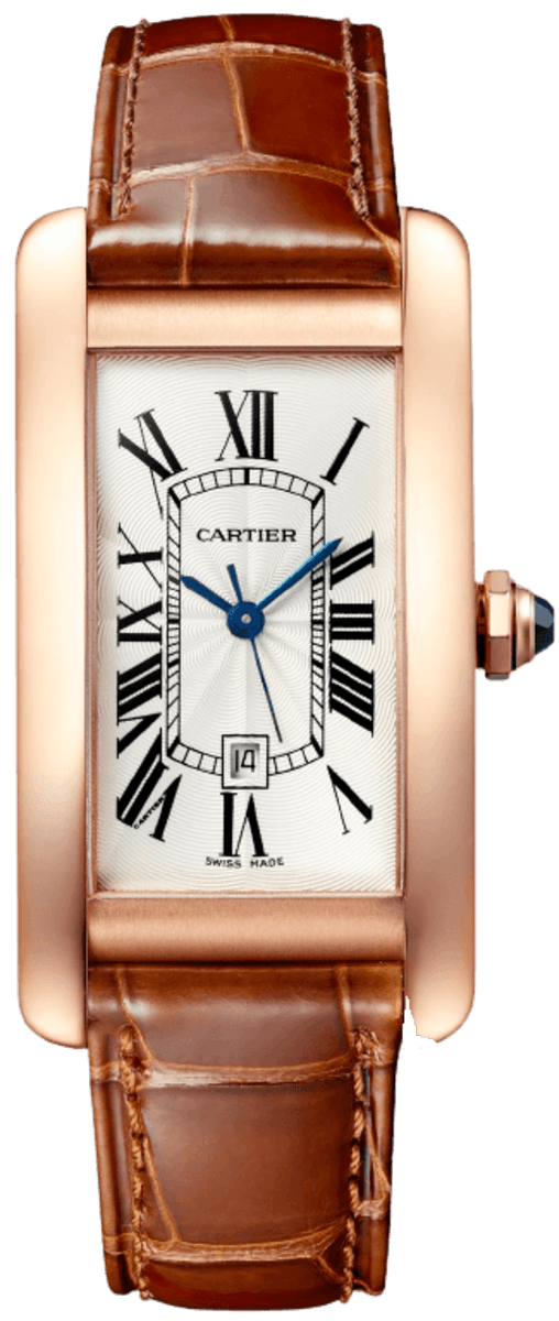 Cartier Tank Americaine WGTA0046 Rose Gold Watch