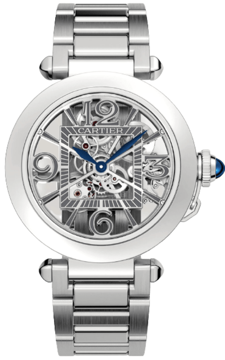 Cartier Pasha De Cartier WHPA0007 Stainless Steel Watch