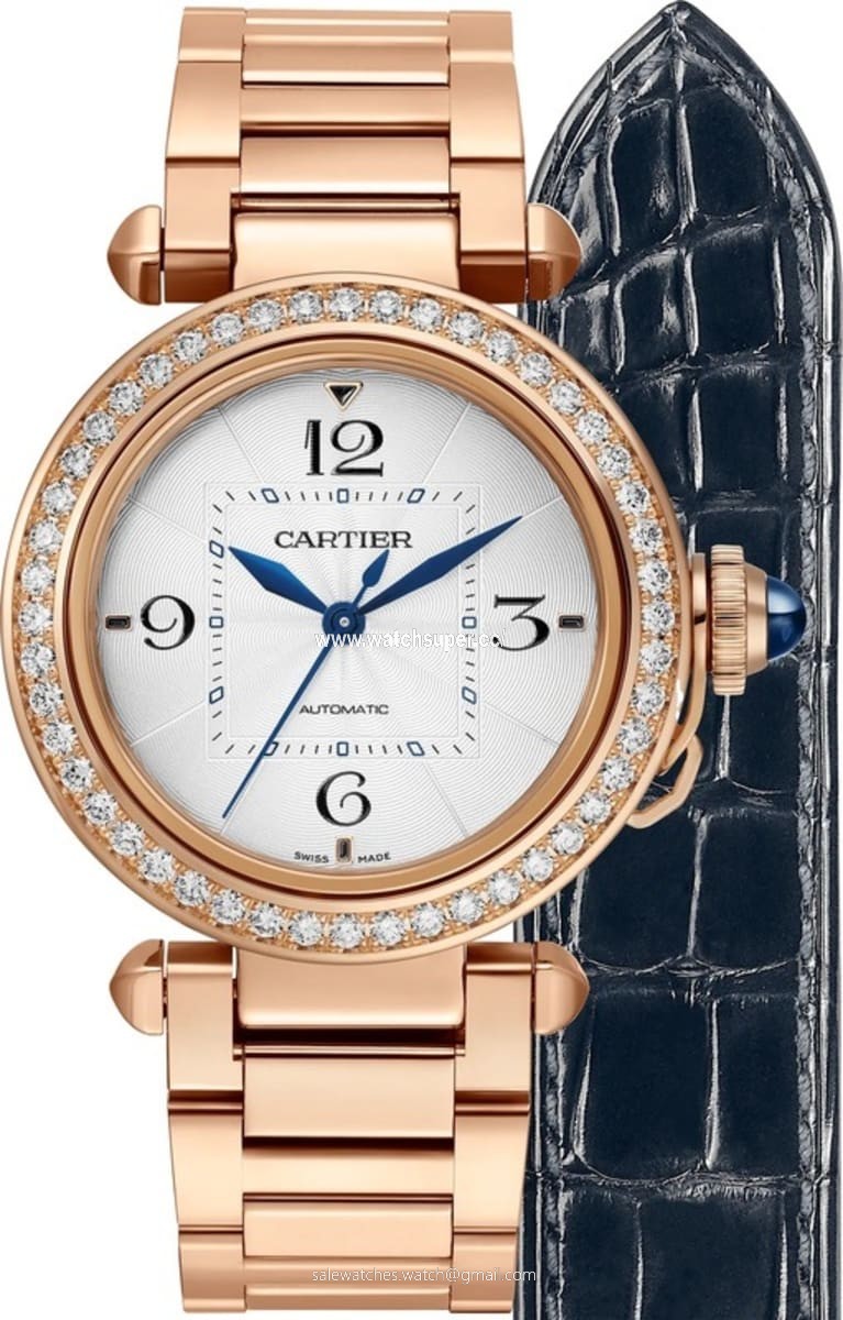 Cartier Pasha  WJPA0013 Rose Gold Watch