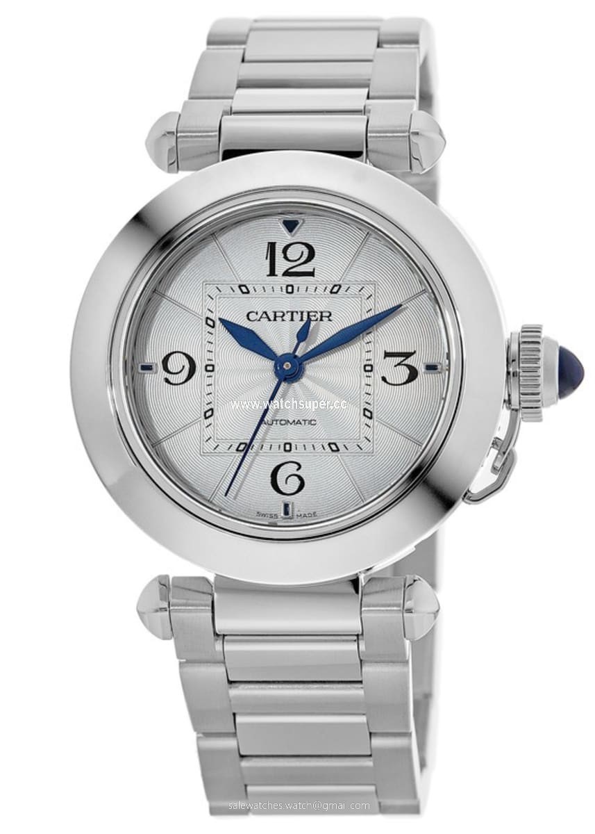 Cartier Pasha 35mm WSPA0013 Stainless Steel Watch