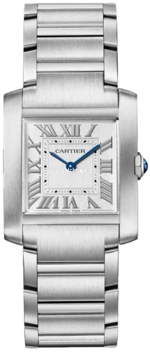 Cartier Tank Francaise WSTA0074 Stainless Steel Watch